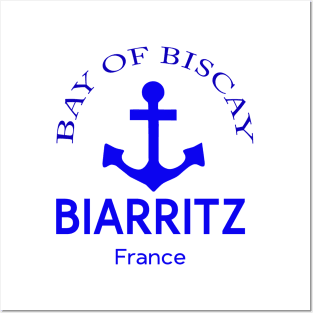 Biarritz Bay of Biscay France Posters and Art